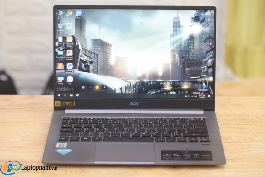 Acer Swift SF314-57, Core I5-1035G1, Ram 8gb-SSD 512, Máy Siêu Mỏng Nhẹ 1,19kg, Còn BH Hãng