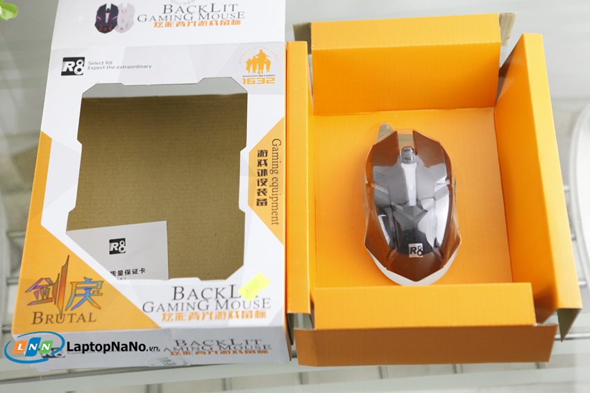Chuột chuyên game R8 1632 led