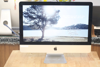 iMac (21.5-inch, Late 2013, ME087), Core I7-4770S, Ram 16G-1TB, Card Rời 1gb, Máy Rất Đẹp.