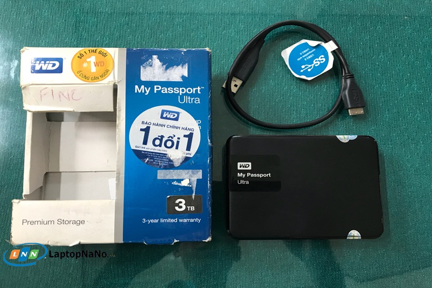 Ổ CỨNG DI ĐỘNG WD Elements 3TB, CÒN BẢO HÀNH CHÍNH HÃNG, CHẤT LƯỢNG 100%, FULL BOX